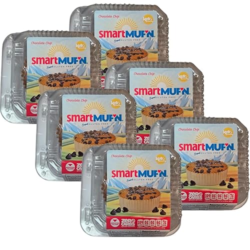 Smartmuf'n Chocolate Chip - Gluten Free- Sugar Free- Keto Friendly 12pack