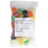 Gummy Drops, 1 Pound Bulk Bag, Jumbo Giant Gum Drops Candy, The Hampton Candy Company