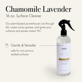 LAFCO New York Surface Cleaner, Chamomile Lavender - 16 fl oz - Bio-Enzyme Natural Formula for a Fragrant Clean - Safe for Non-Porous Sealed Surfaces