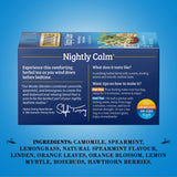 Twinings Nightly Calm Naturally Caffeine-Free Herbal Tea Bags 20 Each (Pack of 2)