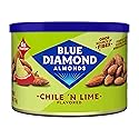 Blue Diamond Almond Chile n' Lime Flavored Tangy Snack Nuts, Non-GMO, Kosher, No Gluten Ingredients or Artificial Flavors, Great Size for On-The-Go