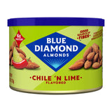 Blue Diamond Almond Chile n' Lime Flavored Tangy Snack Nuts, Non-GMO, Kosher, No Gluten Ingredients or Artificial Flavors, Great Size for On-The-Go