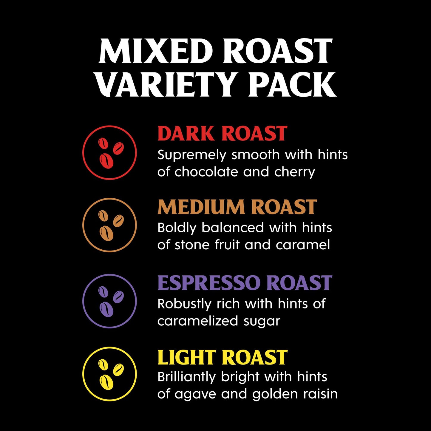 Death Wish Coffee, Single Serve Coffee - Mixed Roast Variety Pack (60 Count)
