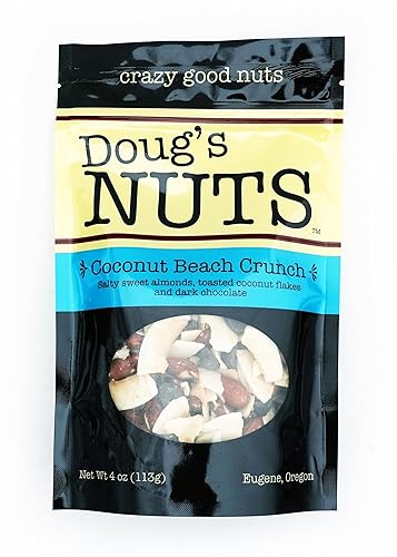 Doug's Nuts Coconut Beach Crunch 6 Pack - GLUTEN FREE!