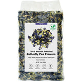 8oz Butterfly Pea Flowers,Non-GMO,Natural Butterfly Pea Tea,Premium Dried Butterfly Pea Flower for Blue & Purple Drinks and Food Coloring
