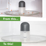 Tovolo Microwave Steam Cleaner for Inside Microwave Oven Easy to Use Fill Lines for Water Vinegar Helps Clean and Deodorize, Microwaveable Silicone