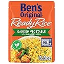 BEN'S ORIGINAL Ready Rice Garden Vegetable Flavored Rice, Easy Dinner Side, 8.8 oz Pouch