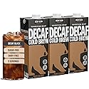 Wandering Bear Decaf Cold Brew Coffee - Bold, Smooth, No Sugar Added, Shelf-Stable, Ready to Drink, Gluten Free & Vegan Decaf Iced Cold Brewed Coffee