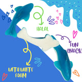 Blue Shark Gummy Candy, Halal Candy Bulk 2 Pound Bag | Sweet Shark Gummies | Kids Party Candy for Goodie Bags, Candy Buffets & Bulk Gummy Candy