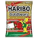 Haribo Limited Edition Holiday Themed Gummies, Assorted Fruit Flavored Red & Green Gummi Bears for Stocking Stuffers or Gifts, 4 oz Bags (Pack of 12)