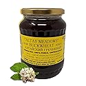 Altay Raw Buckwheat Honey - 100% Pure, Unfiltered, Unpasteurized, Ethically Sourced - Glass Jar, 908g / 35.2oz