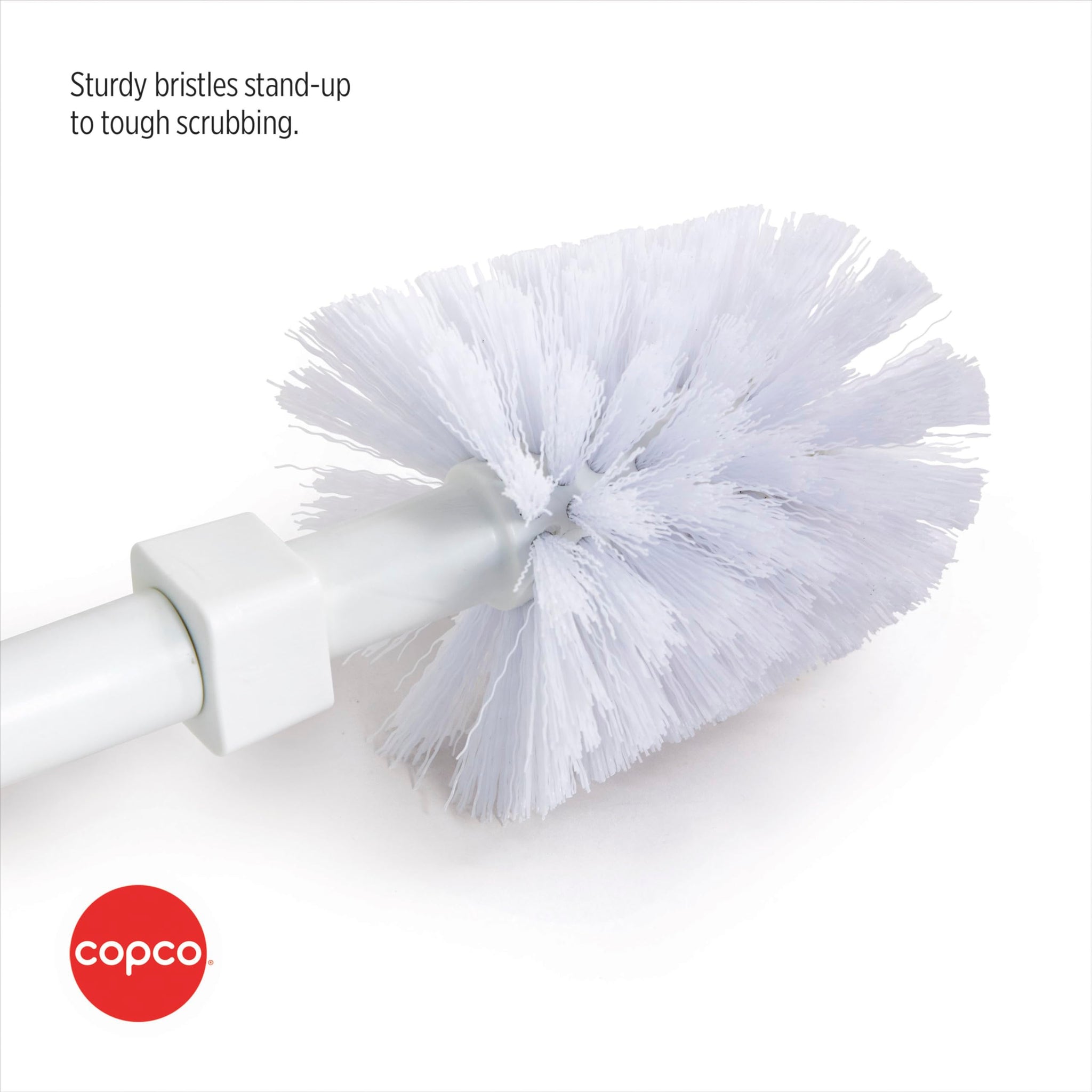 Copco Toilet Brush with Canister, Toilet Bowl Cleaner