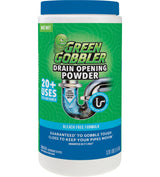 Green Gobbler Drain Clog Remover & Drain Cleaner Powder, 20+ Treatments, Maintenance Breaks Down Grease, Paper, Fat & Oil, Septic Safe