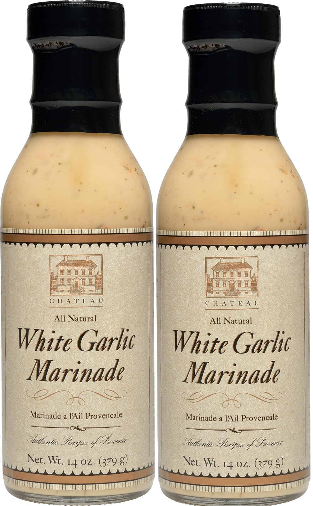 Chateau White Garlic Gluten Free Marinade, 12oz (2 Pack)