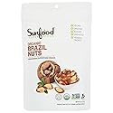 Sunfood Superfoods Raw Organic Brazil Nuts - Brazil Nuts Organic, Raw Brazil Nuts, Brazilian Nuts Unsalted, Great Source of Protein, USDA Organic, Non