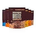 Brownie Brittle - Variety Pack Thin and Crispy Sweet Snacks (Pack of 6, 5 oz), Rich Gourmet Brownie Bites Dessert