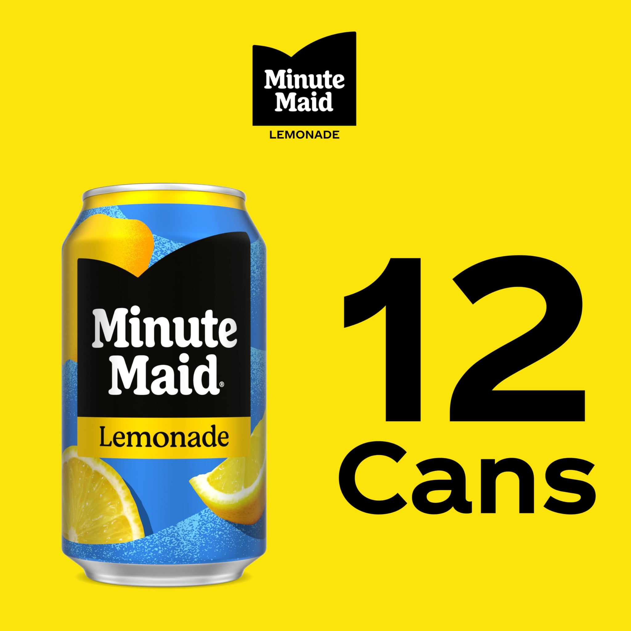 Minute Maid Lemonade, 12 Oz, Pack Of 12