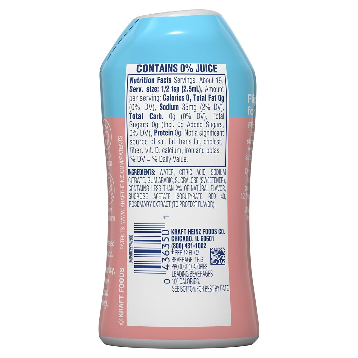 Crystal Light Strawberry Lemonade Liquid Drink Mix 1.62 oz