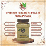 Desi Kitchen Fenugreek Powder (Methi Powder) 8oz (227g) | All Natural | Salt Free | Vegan | NON GMO | By Rani Foods