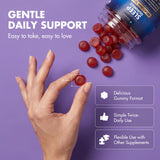 Blackberry Gummies Melatonin 10mg, Magnesium & L-Theanine - Vegan, Non-GMO, Sugar Free