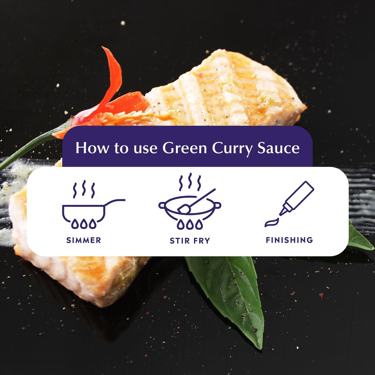 Watcharee's Thai Curry Simmer Sauces - Green Curry | Authentic Thai Recipe, Vegan, Non-GMO, Gluten-Free - 3 Pack (9.8 fl oz Each)