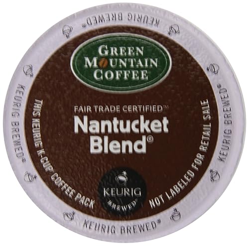 Green Mountain Coffee Nantucket Blend, Medium Roast, 24-Count -0.33 oz- K-Cups for Keurig Brewers (Pack of 2)