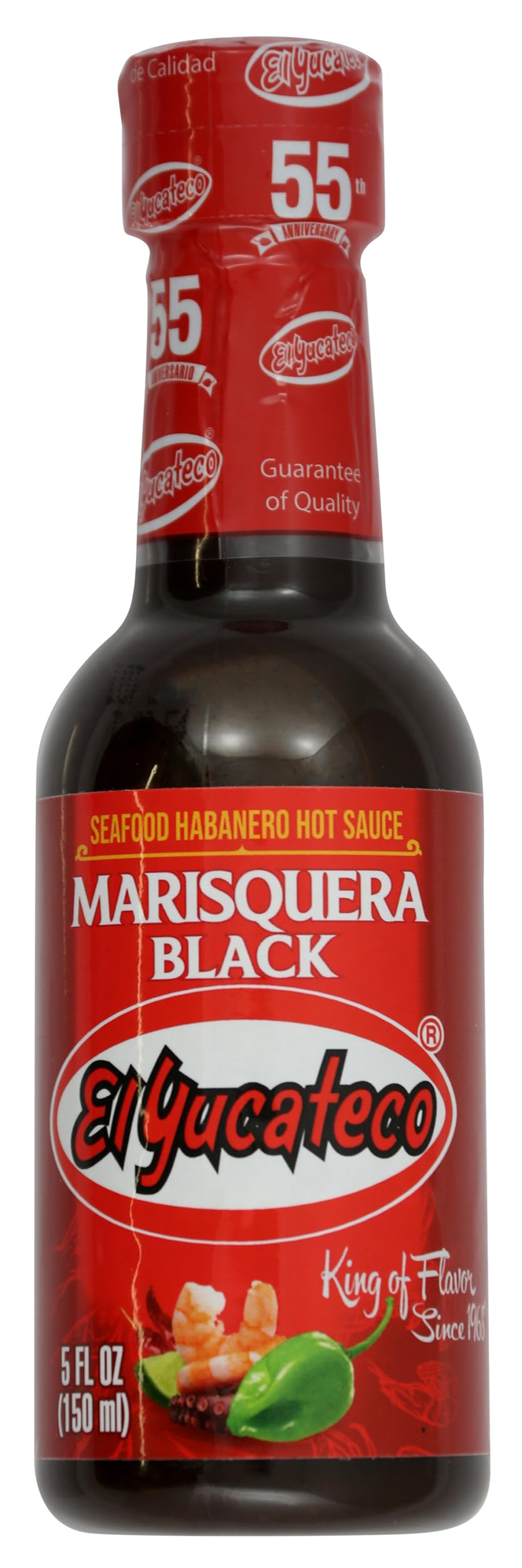 El Yucateco, Marisquera Black Hot Sauce, 4 Fl Oz