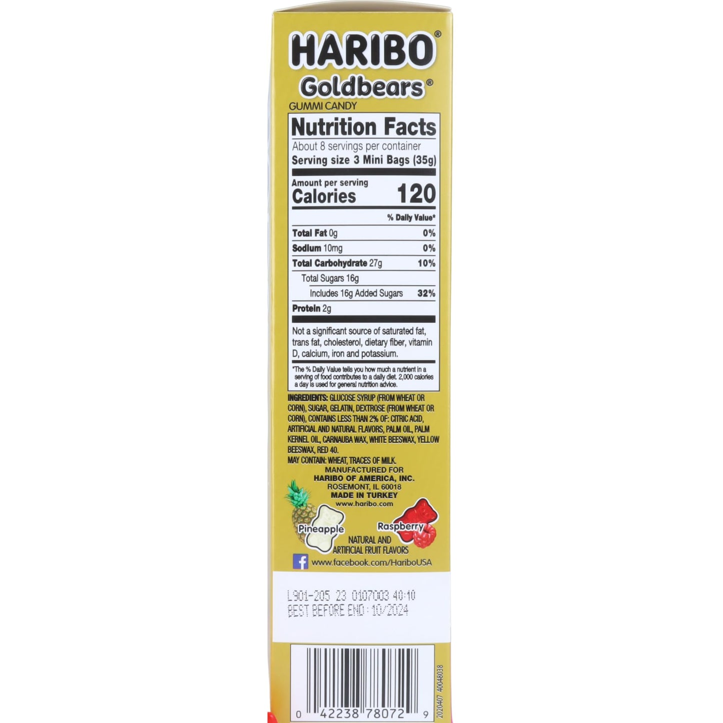 Valentine's Day Haribo Goldbears Friendship Exchange Kit, 25 Individual Bags of Gummy Bears, To/From Sections, Classroom Party Favors (Pack of 2)