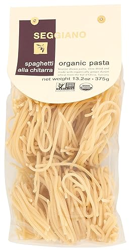 SEGGIANO Organic Spaghetti Pasta, 13.2 OZ
