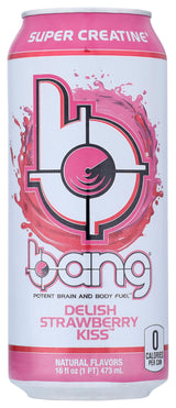 Bang, Energy Drink Delish Strawberry Kiss, 16 Fl Oz