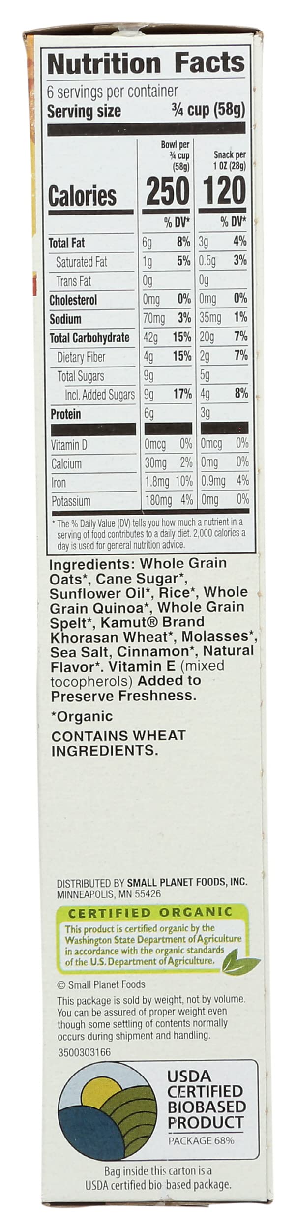 Cascadian Farms Granola Ancient Grain4