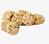 ChixCakes - Ghorabieh Marzipan Cookies - A Luxurious Traditional Persian Treat Made with Premium Pistachios, Offering a Buttery Texture