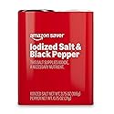 Amazon Saver, Iodized Salt & Black Pepper, 4.25 Oz