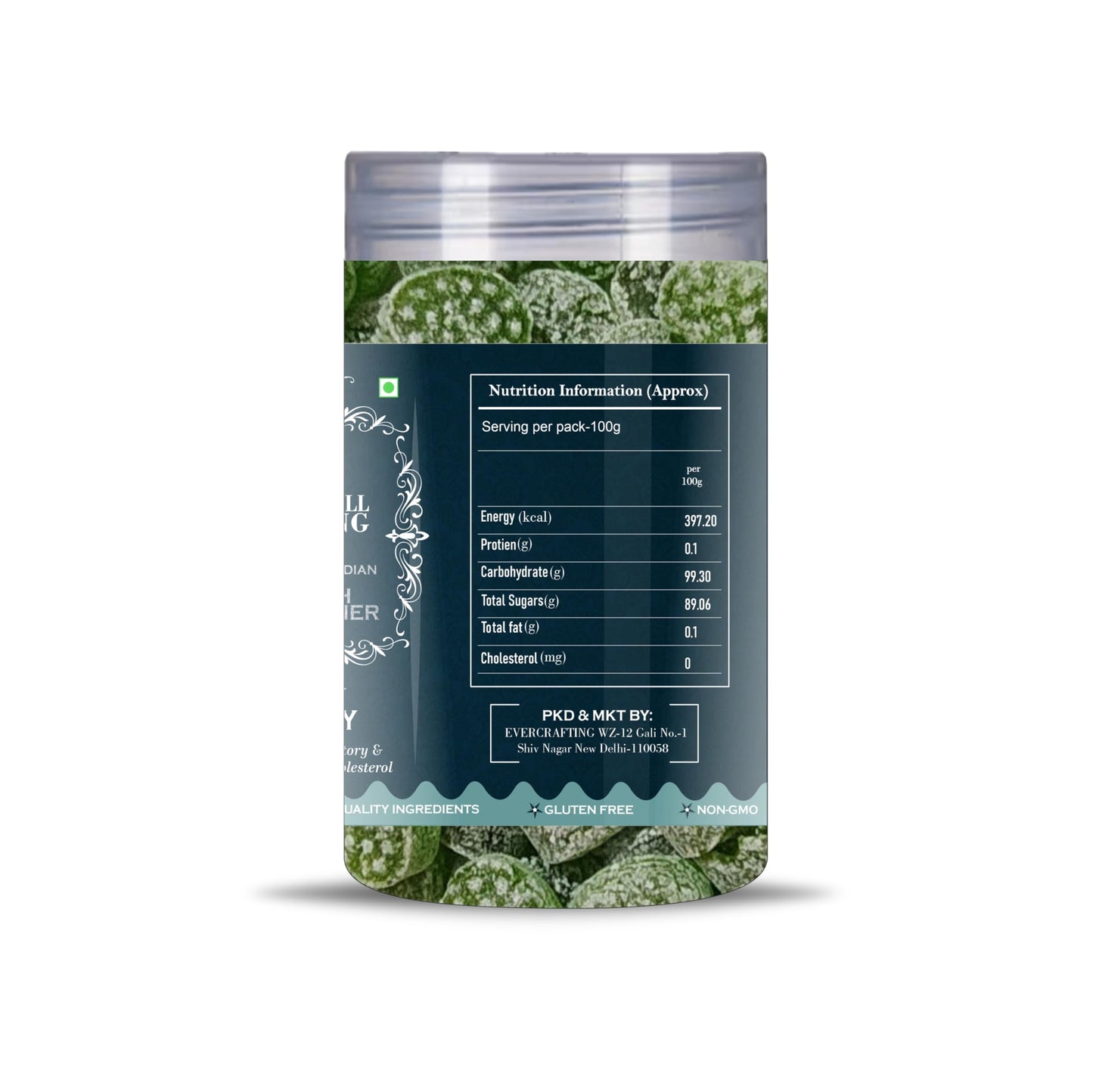 Blessfull Healing Kery Candy 5 Oz(Ounce) Airtight Container With Spoon