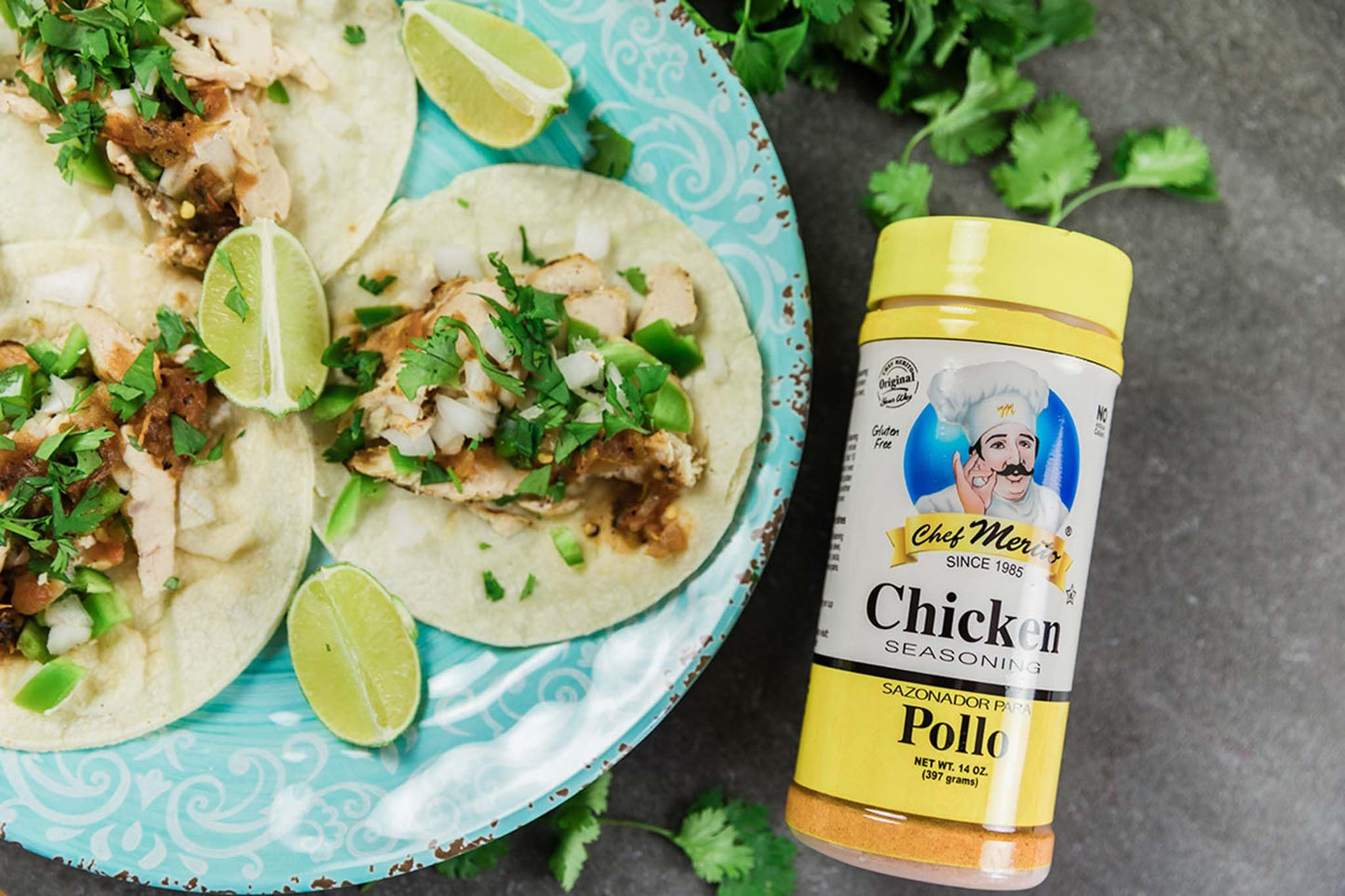 Chef Merito Chicken Seasoning, 14 Ounce