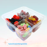 deReuze European Candy Dutch Sour Gummies Mix -2 LB Bulk Candy Sampler -Imported Treats Including Sour Blue Raspberry Cherry Sours Buttons Winegum