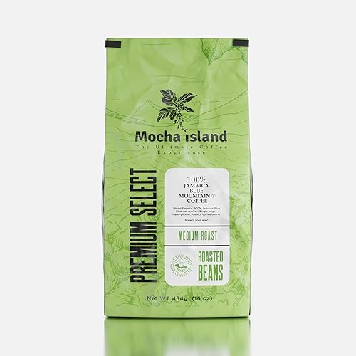 Mocha Island Coffee Jamaican Coffee Beans (1lb)
