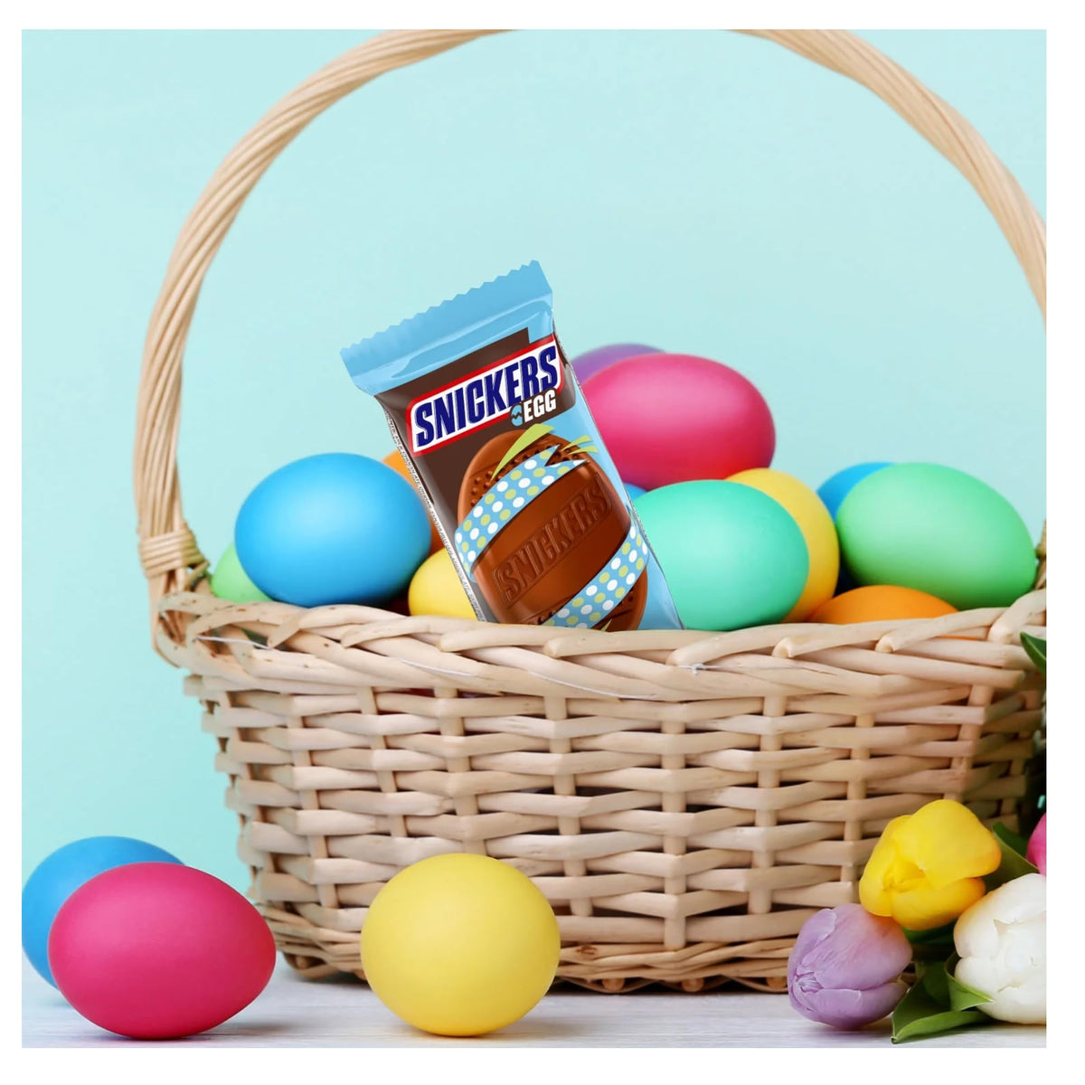 Snickers Eggs - Pack of 2-6 Eggs in Each Pack - Delicious Classic Taste - Perfect for Easter Baskets - Individually Wrapped