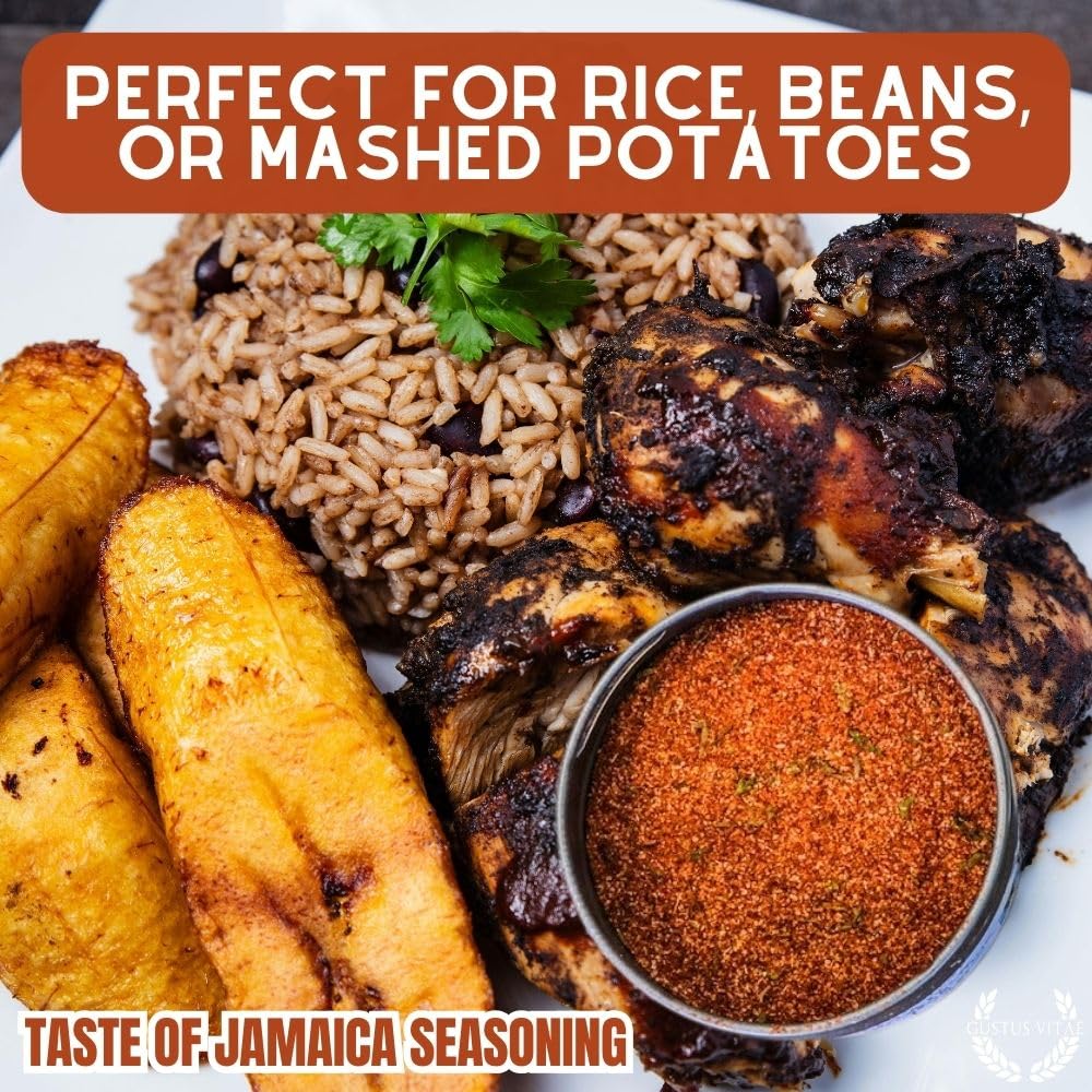 Gustus Vitae | Taste of Jamaica | All Natural Small Batch Jerk Spice Blend