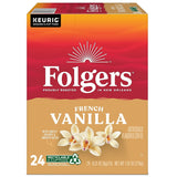 Folgers Vanilla Biscotti Flavored Coffee, K-Cup Pods for Keurig K-Cup Brewers, 18-Count, Packaging May Vary