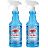 MA5x WindMax Glass Cleaner Spray - Window, Mirror, Shower & Glass Stovetop Cleaner - Streak-Free, Eco-Friendly, Pack of 2, 32oz Bottle