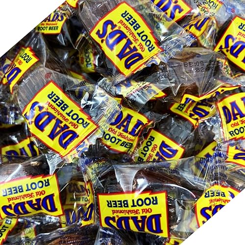 Root Beer Barrels Candy, 1lb Bulk Bag, Approximately 50 Pieces, Old Fashioned Hard Candy, Individually Wrapped Candies, 16oz