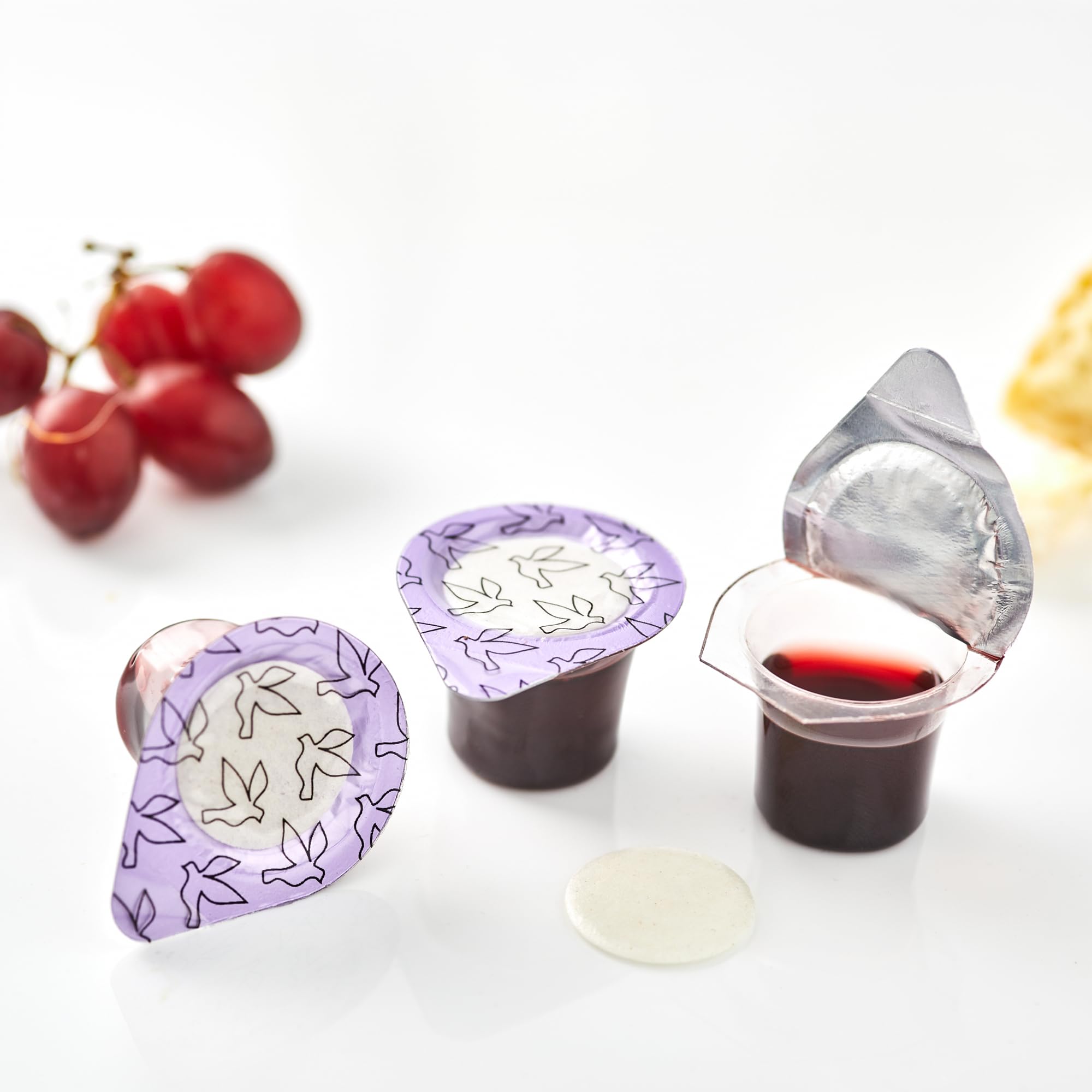 Kingdom Prefilled Communion Cups with Wafers - 30 Count