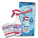 INSTAGONE Stain Remover - RETAIL (2 Pack + 24oz Spray Bottle) - Just Add Water - Indoor/Outdoor Ceiling, Wall, Bathroom, Roof, PVC Fence, Patio