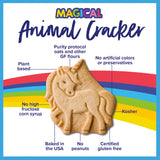 Goodie Girl Magical Animal Crackers - Gluten Free, Peanut Free, Dairy Free, Egg Free - Fun Shapes Like Unicorns & Mermaids - 6 oz Boxes (Pack of 3)