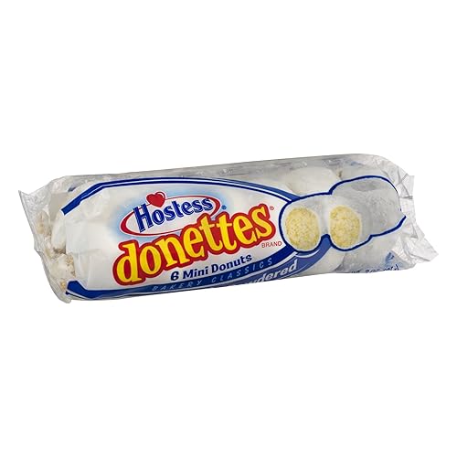 HOSTESS DONUT POWDERED 6PK - BOX/10