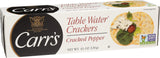 Carr's Table Water Crackers, Cracked Pepper, 4.25 Oz