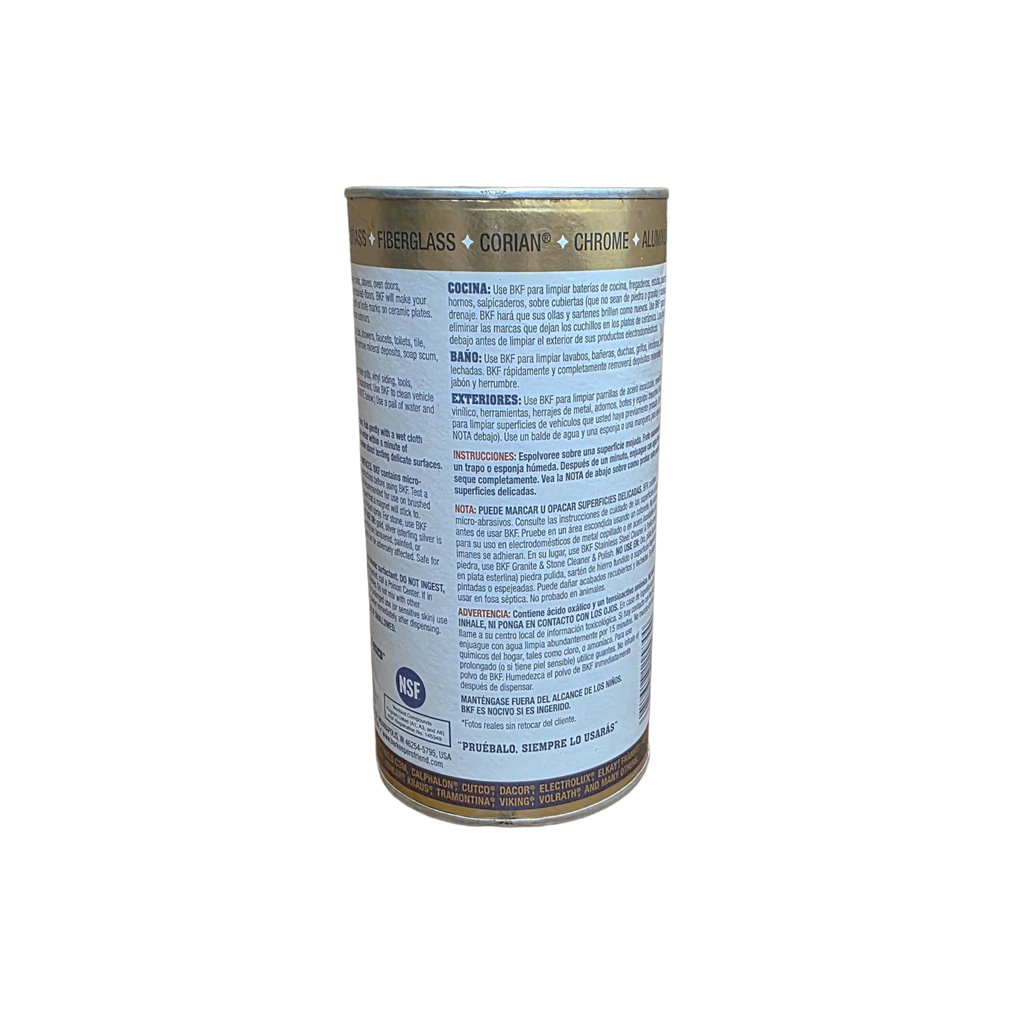 Bar Keepers Friend Removes Rust Gold 15 Oz