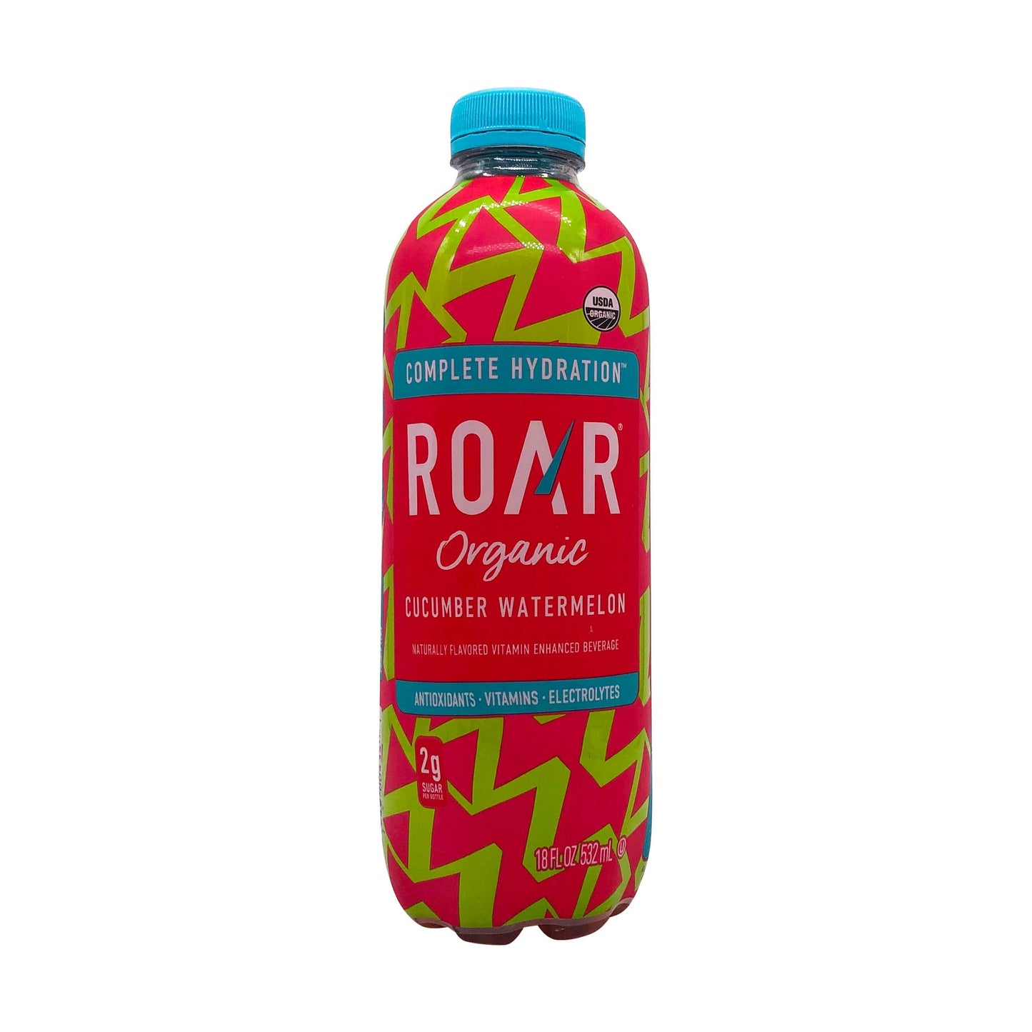 Roar Beverages Cucumber Watermelon Organic, 4.09 oz
