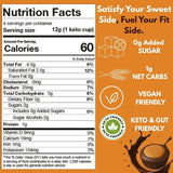 Better Than Good Keto Chocolate Peanut Butter Cups - Low Carb Buckeyes, Healthy, Gluten Free, Low Calorie & 0g Added Sugar - Diabetic Friendly Protein
